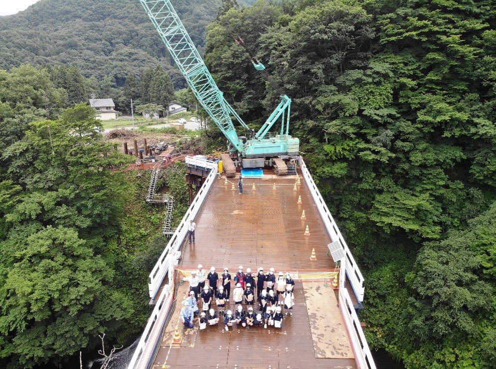 ＳＤＧｓトピックス　鳴瀬川ダム現場見学会を開催しました。
