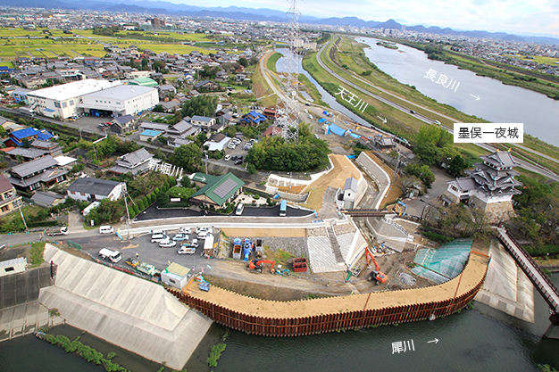 犀川遊水地新堀川樋管改築工事