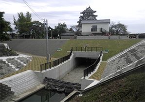 犀川遊水地新堀川樋管改築工事