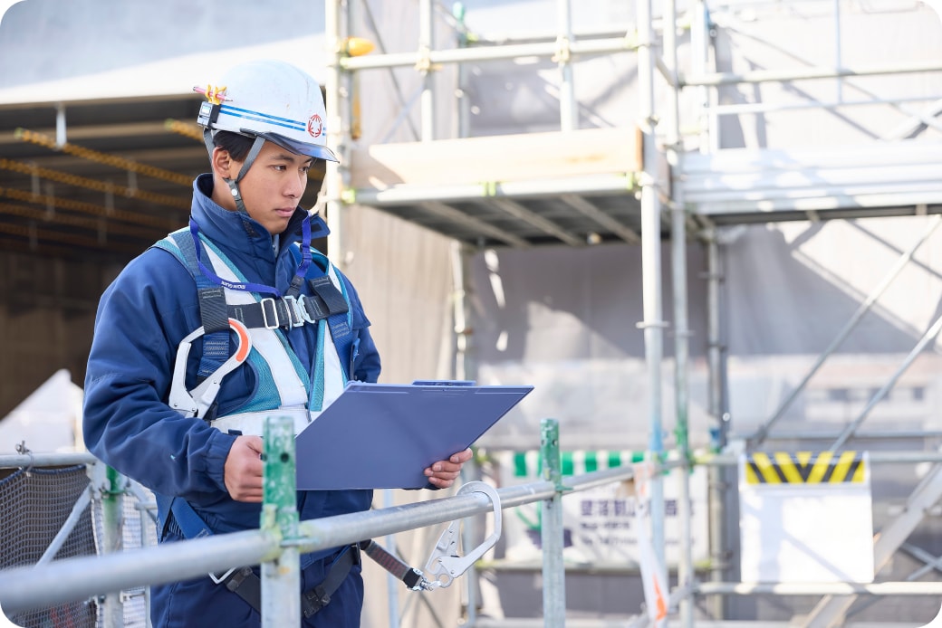 土木事業本部 施工部 先輩社員