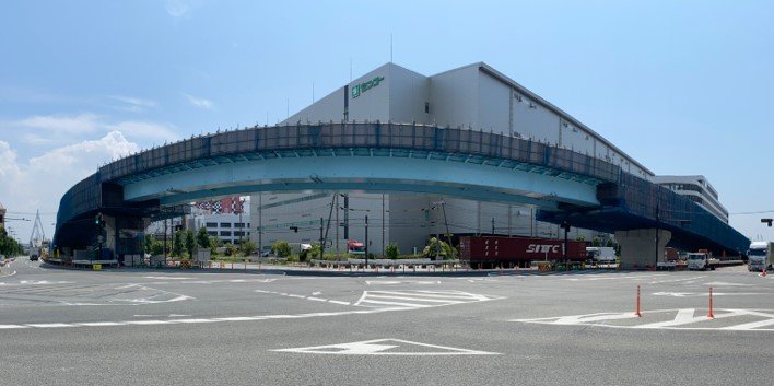 「（仮称）舞洲東高架橋架設工事－１」が竣工しました。