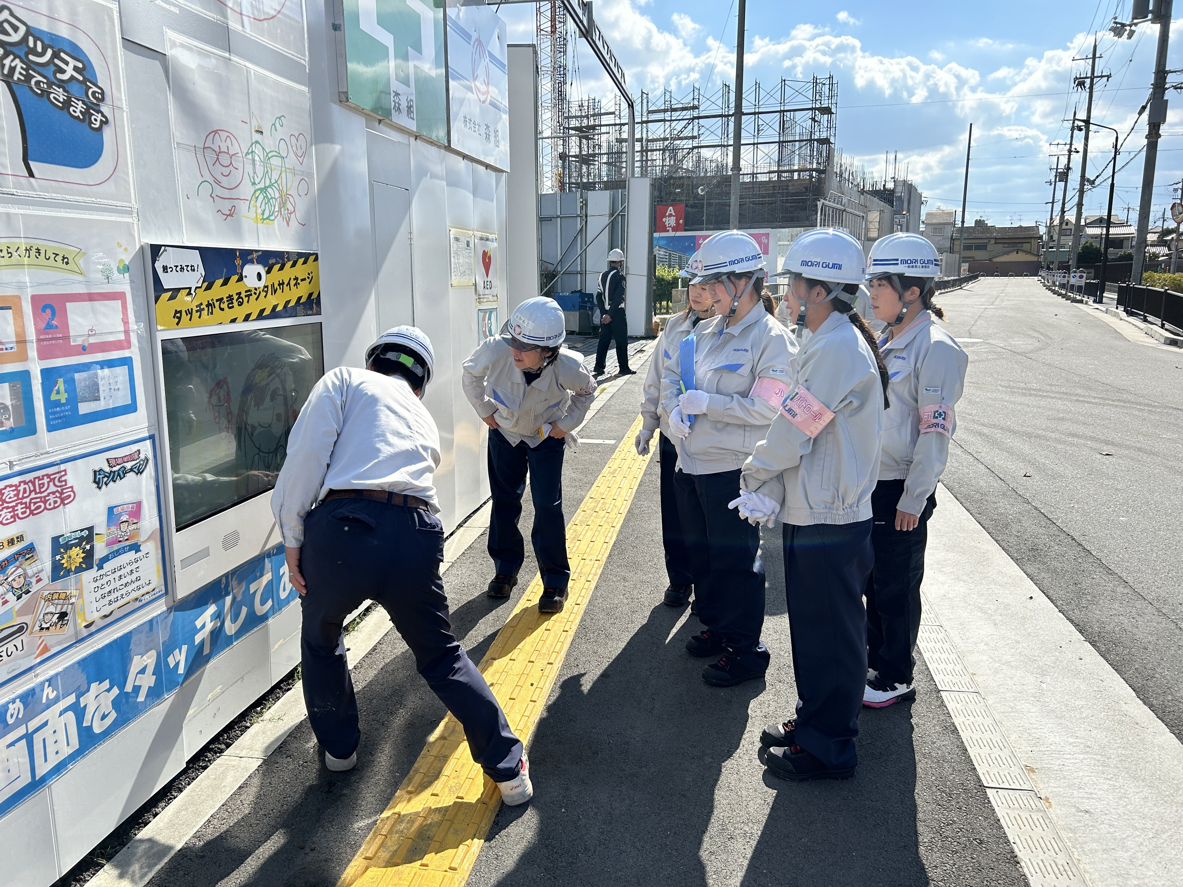 SDGsトピックス けんせつ小町パトロールを行いました。