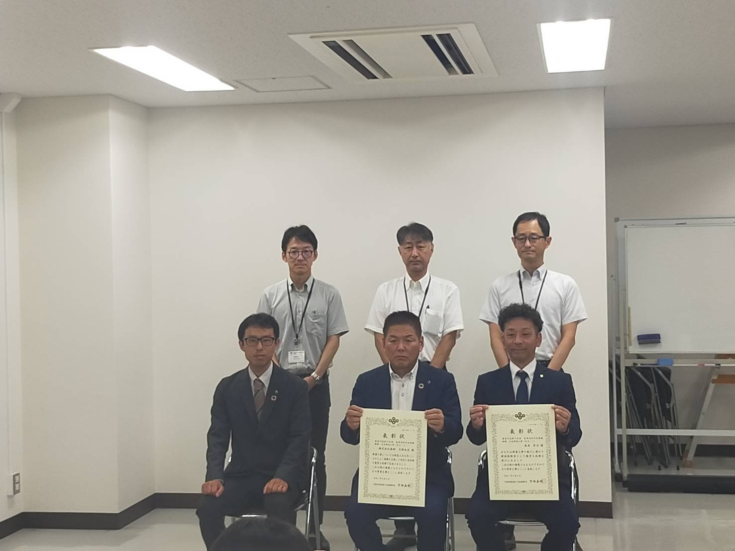 大阪府　都市整備部より「優良建設工事等表彰・技術者表彰」を受賞しました。