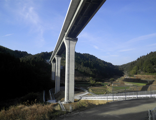 東九州自動車道 金ヶ浜工事（宮崎県）