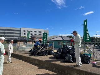ＳＤＧｓトピックス　矢作川沿岸清掃活動に参加しました。