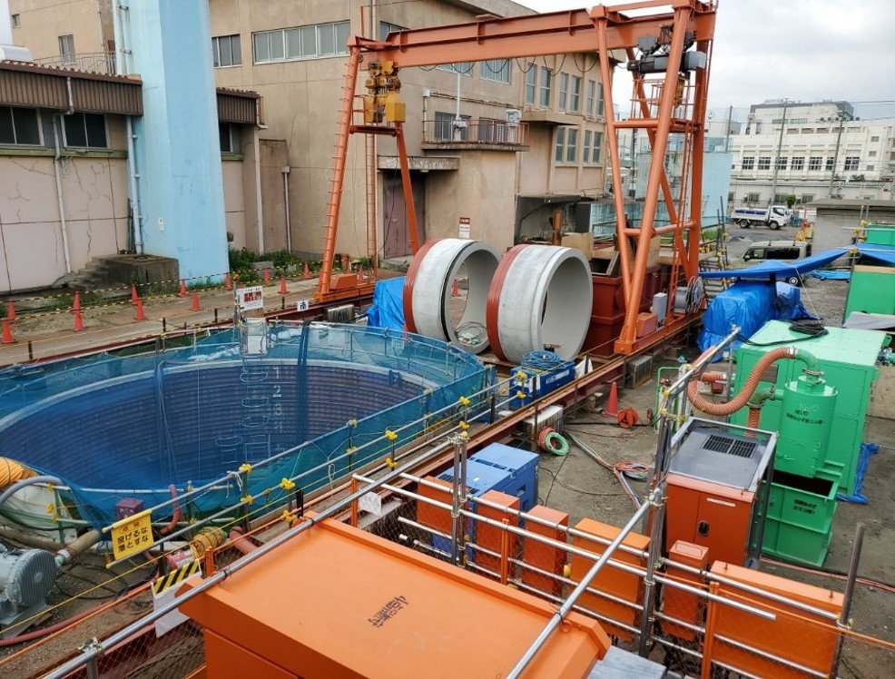 「桜島～酉島幹線下水函渠築造工事」が竣工しました。